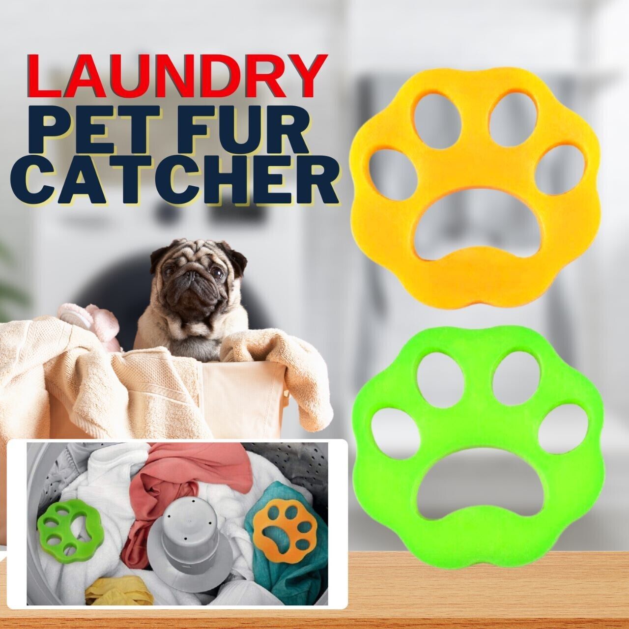 2 Pack Pet Hair Remover for Laundry Washing Machine Hair Catcher